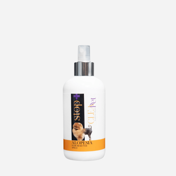 Alopesi ve Bölgesel Kelleşme Sorununa Kesin Çözüm Spreyi 250 ml - Köpek