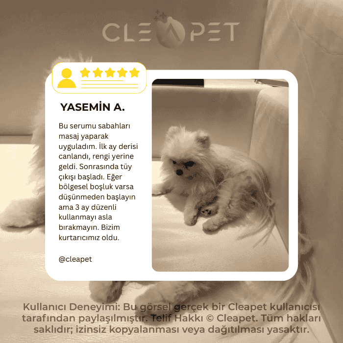 Alopecia X Tüy Kökü Uyarıcı-Yoğun Hücre Aktivasyon Serumu 100ml-Köpek