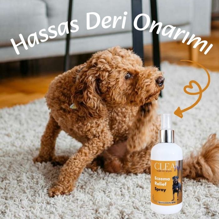 Egzama ve Kaşıntı Giderici Sprey 250ml - Probiyotik Destekli - Kedi Köpek