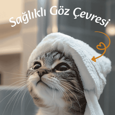 Göz Yaşı Leke Giderici 2’li Çözüm Paketi - Kedi Köpek Göz Çevresi Bakımı