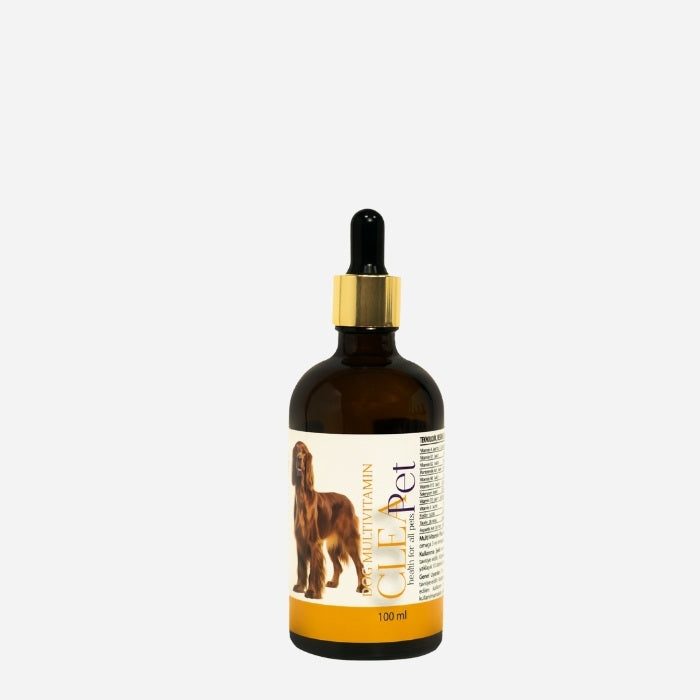 Köpek Multivitamin Destek Damla - Canlandırıcı - Tüy ve Deri Bakım 100ml