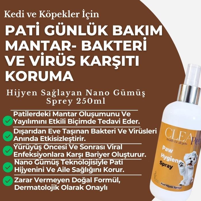 Pati Bakım - Sterilizasyon Spreyi 250ml - Bakteri Karşıtı - Kedi Köpek