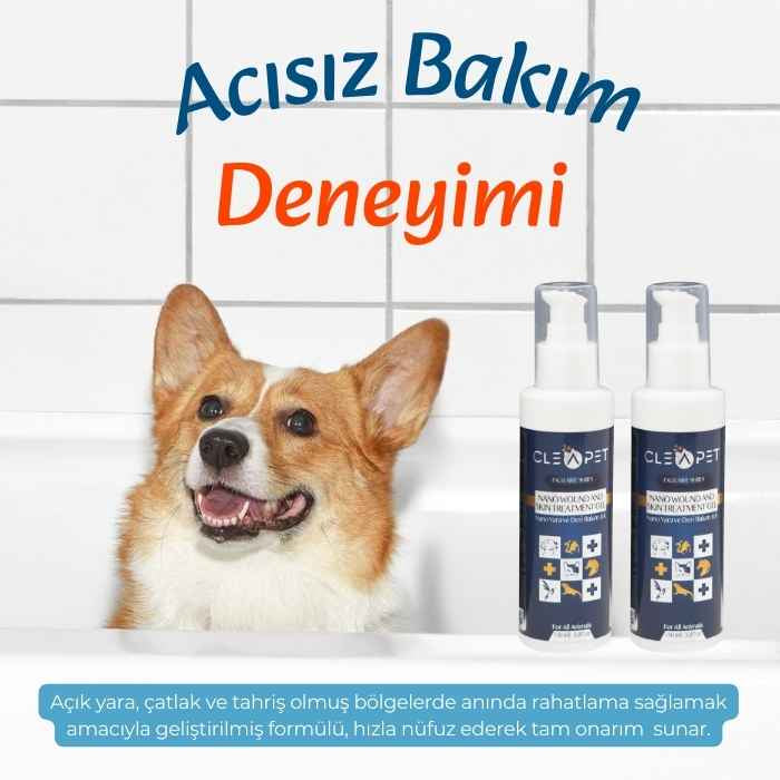 12+1 Cilt Sorununa Kesin Çözüm-Deri Onarım-Yara Jeli 150 ml- Köpek Kedi