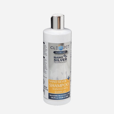 Deri Onarıcı Tedavi Edici Nano Gümüş Kedi & Köpek Şampuanı – 450 ml