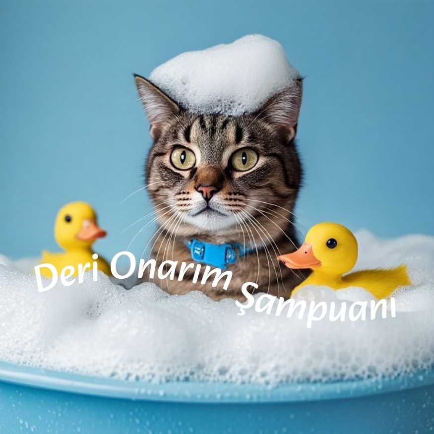 Deri Onarıcı Tedavi Edici Nano Gümüş Kedi & Köpek Şampuanı – 450 ml