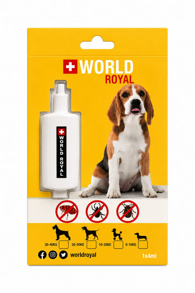 WORLD ROYAL KÖPEK DIŞ PARAZİT DAMLA